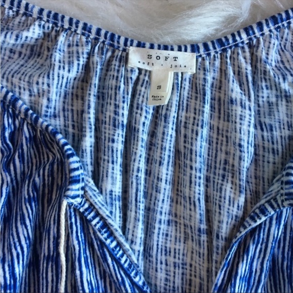 Soft Joie small top tassel flowy blouse - Picture 3 of 5